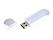 USB 2.0- флешка промо на 16 Гб овальной формы
