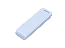 USB 2.0- флешка на 16 Гб с оригинальным двухцветным корпусом