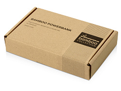 Внешний аккумулятор из бамбука «Bamboo», 5000 mAh