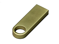 USB 2.0- флешка на 8 Гб с мини чипом, компактный дизайн с круглым отверстием