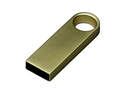 USB 2.0- флешка на 8 Гб с мини чипом, компактный дизайн с круглым отверстием