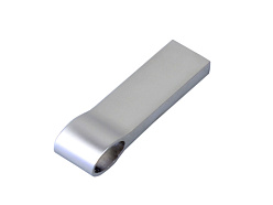 USB 2.0-флешка на 512 Мбайт с мини чипом и боковым отверстием для цепочки