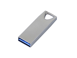 USB 2.0-флешка на 512 Мбайт с мини чипом и отверстием для цепочки