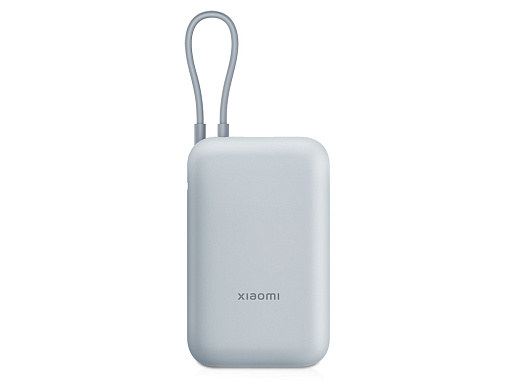 Внешний аккумулятор со встроенным кабелем Mi Power Bank (Integrated Cable), 10000 мАч