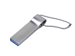 USB 3.0-флешка на 32 Гб с мини чипом и боковым отверстием для цепочки