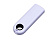 USB 2.0- флешка промо на 64 Гб прямоугольной формы, выдвижной механизм