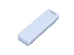 USB 2.0- флешка на 16 Гб с оригинальным двухцветным корпусом