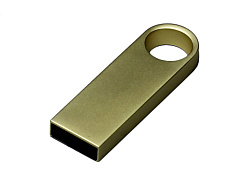 USB 2.0- флешка на 8 Гб с мини чипом, компактный дизайн с круглым отверстием