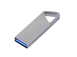 USB 2.0-флешка на 512 Мбайт с мини чипом и отверстием для цепочки