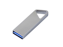 USB 2.0-флешка на 512 Мбайт с мини чипом и отверстием для цепочки