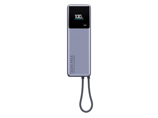 Внешний аккумулятор со встроенным кабелем Xiaomi 165W Power Bank, 10000 мАч