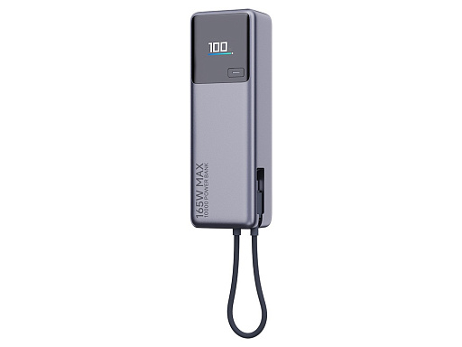 Внешний аккумулятор со встроенным кабелем Xiaomi 165W Power Bank, 10000 мАч