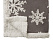 Плед Snowflake новогодний с капюшоном