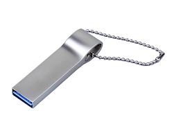 USB 3.0-флешка на 32 Гб с мини чипом и боковым отверстием для цепочки