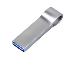 USB 3.0-флешка на 32 Гб с мини чипом и боковым отверстием для цепочки