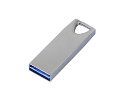 USB 2.0-флешка на 512 Мбайт с мини чипом и отверстием для цепочки