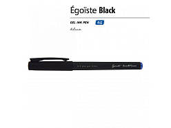 Ручка пластиковая гелевая «Egoiste Black» с лого бренда