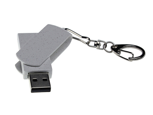 USB 2.0- флешка промо «Варуна» на 512 Мбайт с поворотным механизмом