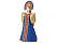 Подарочный набор: кукла фарфоровая, крем-мёд с лаймом и имбирем