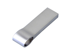 USB 2.0-флешка на 512 Мбайт с мини чипом и боковым отверстием для цепочки