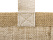Сумка Jute джутовая с широким дном и карманом