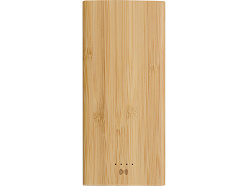 Внешний беспроводной аккумулятор из бамбука «Bamboo Air», 10000 mAh