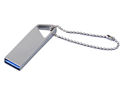 USB 2.0-флешка на 512 Мбайт с мини чипом и отверстием для цепочки
