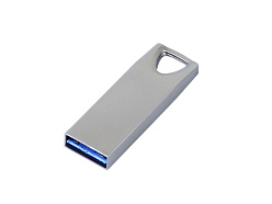 USB 2.0-флешка на 512 Мбайт с мини чипом и отверстием для цепочки