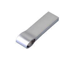 USB 2.0-флешка на 512 Мбайт с мини чипом и боковым отверстием для цепочки