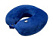 Подушка для путешествий с эффектом памяти Мемо "Drowsy" Royal Blue